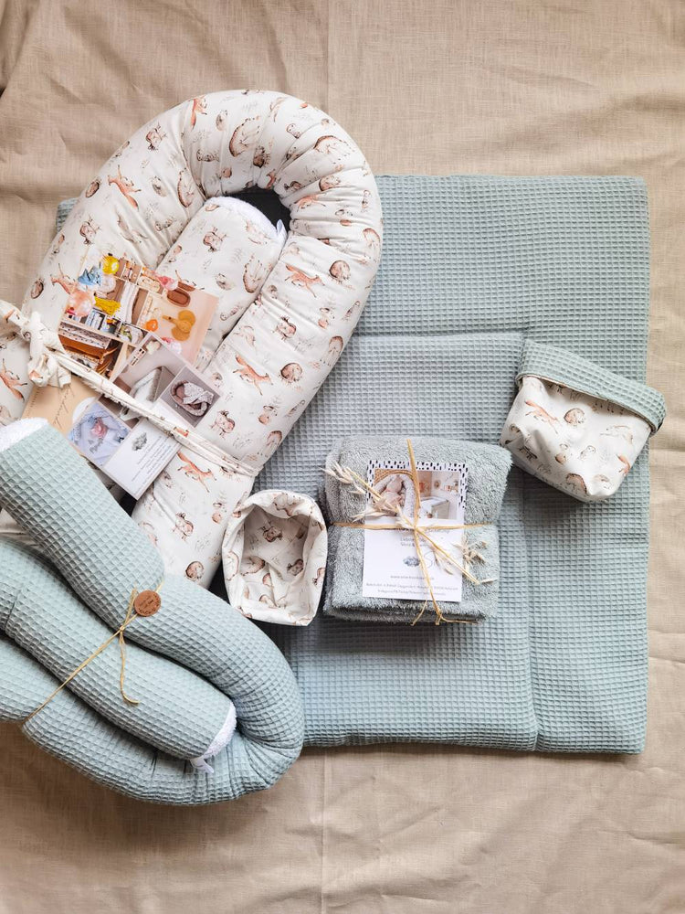 Wickelauflage, Bettschlange und Minischlange von Selectionkreativ