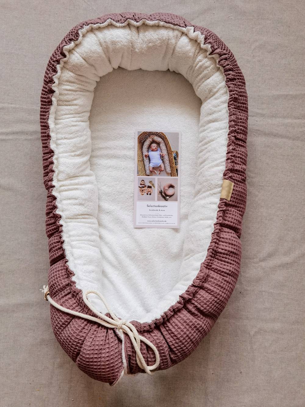 Selectionkreativ - Babystuff für Neugeborene in handarbeit hergestellt