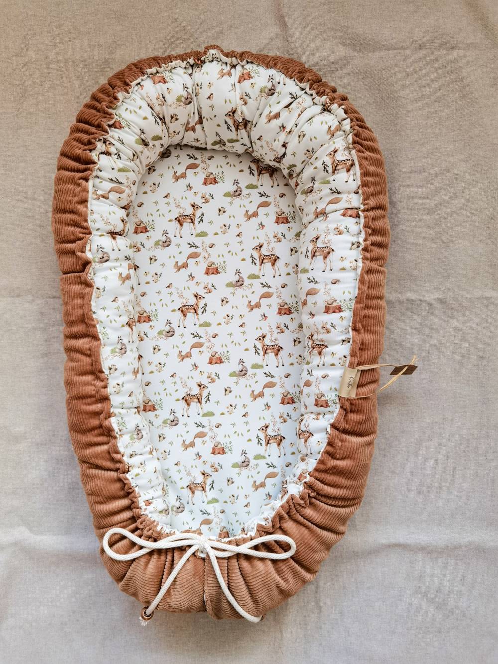 Selectionkreativ - Babynest Rehlein mit Cord