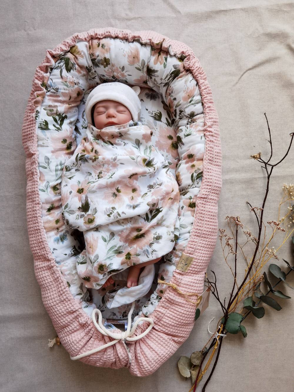 Babynest Rosa Nude