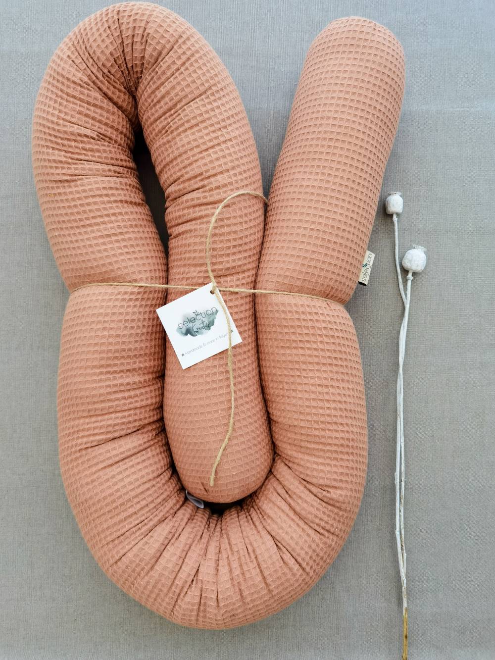 Super frische Farbe - Waffelpique Peach von Selectionkreativ