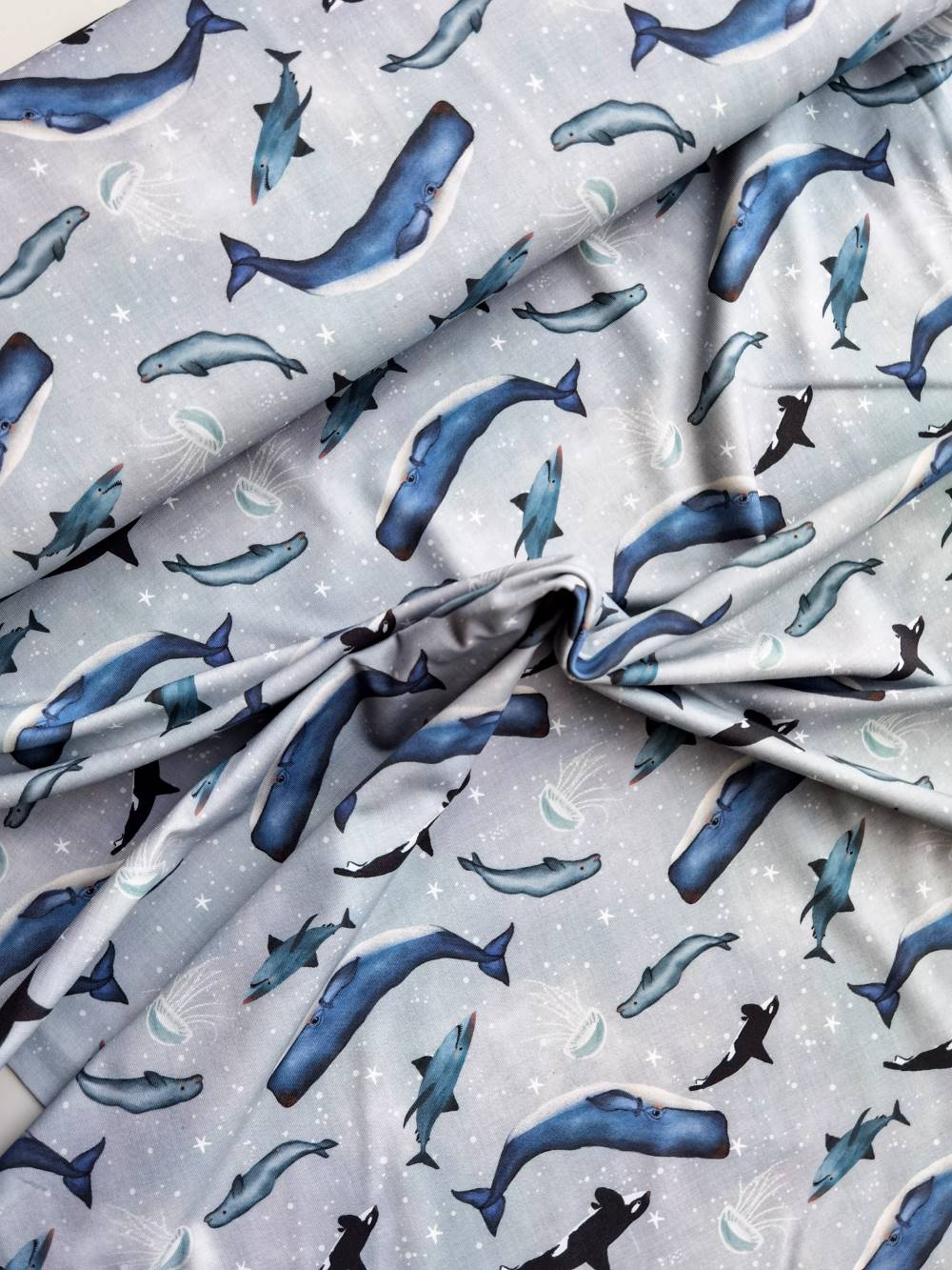 Selectionkreativ - Meeresbewohner Ocean Jerseystoff