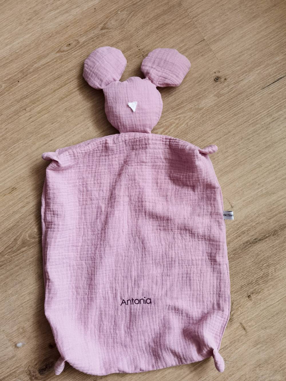 Selectionkreativ - Schnuffel Maus zum lieb haben. Prima als Babygeschenk für werdende Eltern