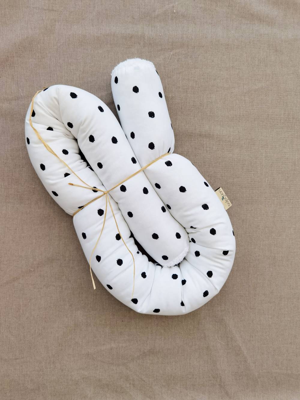 Selectionkreativ - Minischlange mit trendigen großen Punkten von Inhaberin Silvia Aigner handgemacht