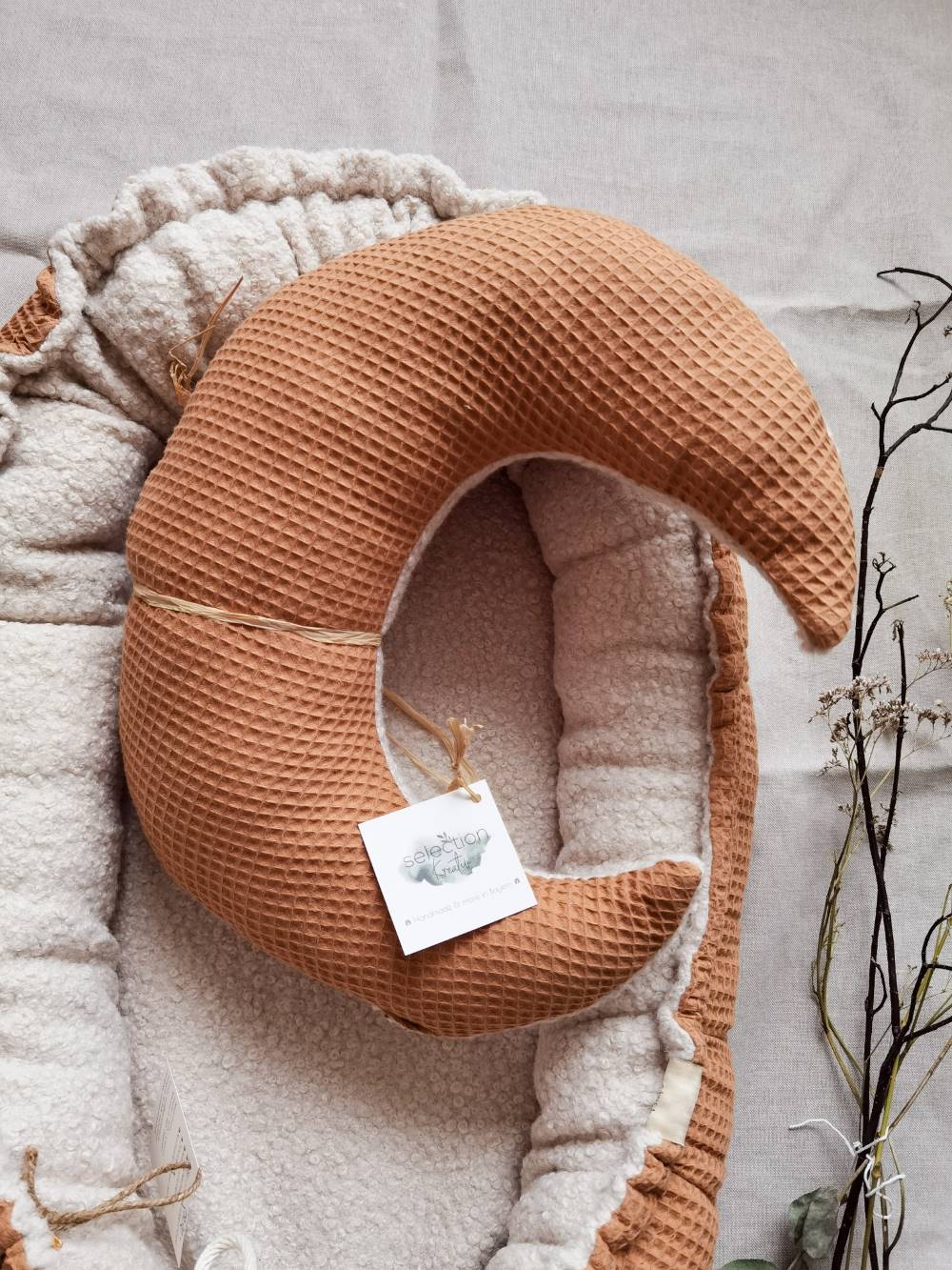 Selectionkreativ - super schöner Mond als Dekozwecke für die Couch oder perfekt zum Vorlesen geeignet.