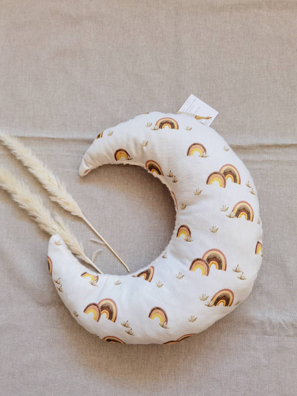 Selectionkreativ - Mondkissen fürs üben der Bauchlage für Babys super geeignet.