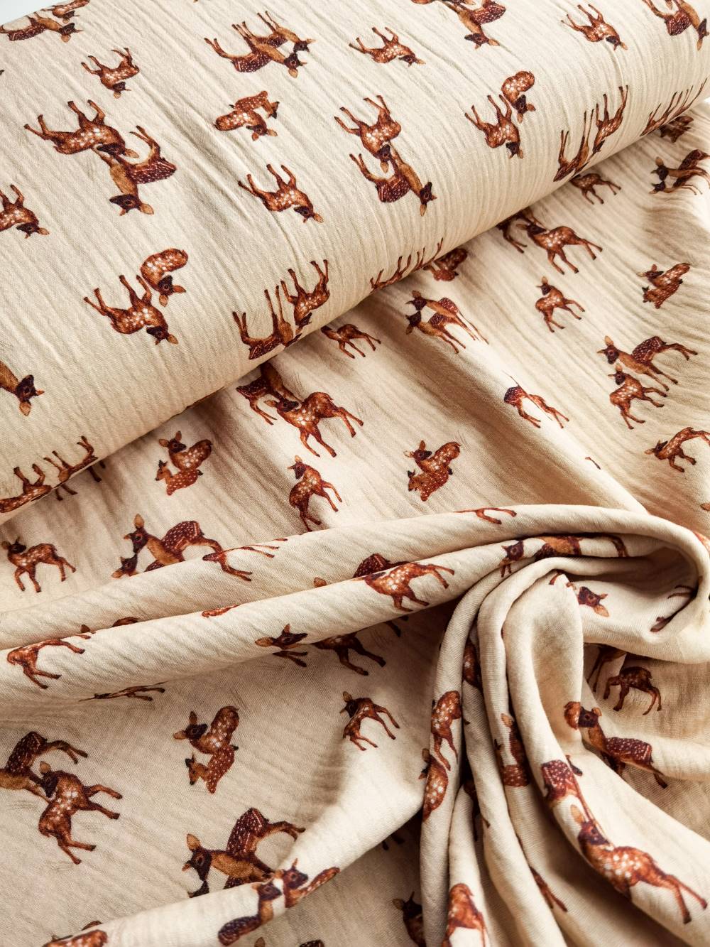 Selectionkreativ - Rehstoff aus Musselin