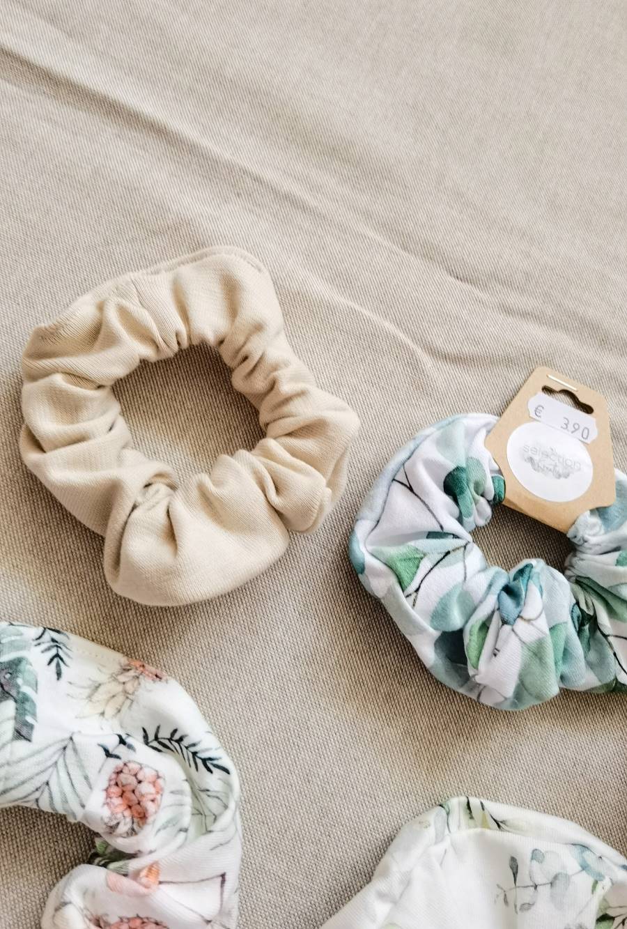 Selectionkreativ - Uni Haargummi in Beige