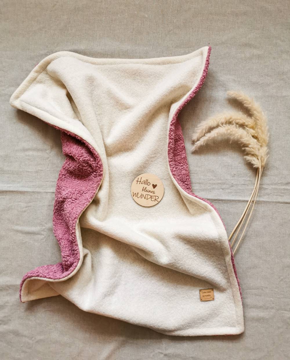 Selectionkreativ - Wollwalk Decke für Baby in dem Babygeschäft in Ruhmannsfelden