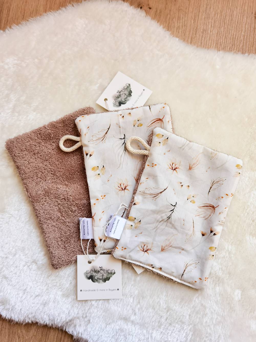 Selectionkreativ - Waschlappen für die tägliche Babyreinigung