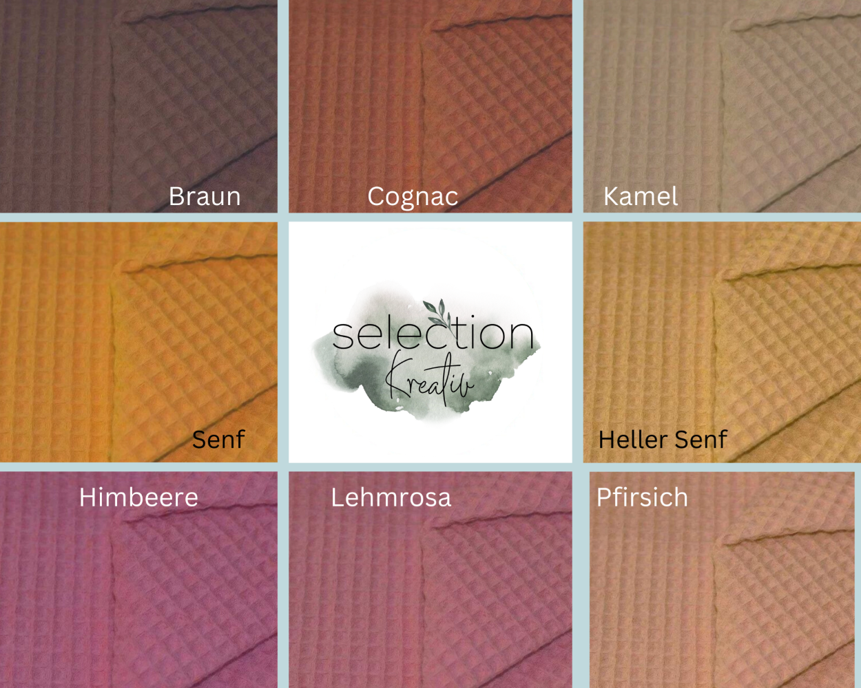 Selectionkreativ - Farbwelt braun rot
