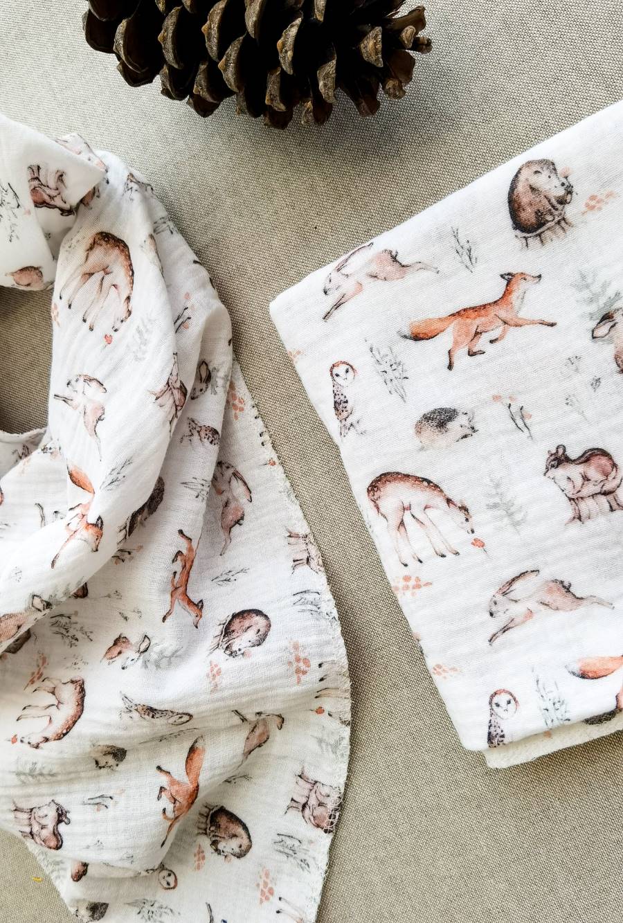 Selectionkreativ - liebe Waldtiere wie Rehe, Fuchs, Igel und Hasen