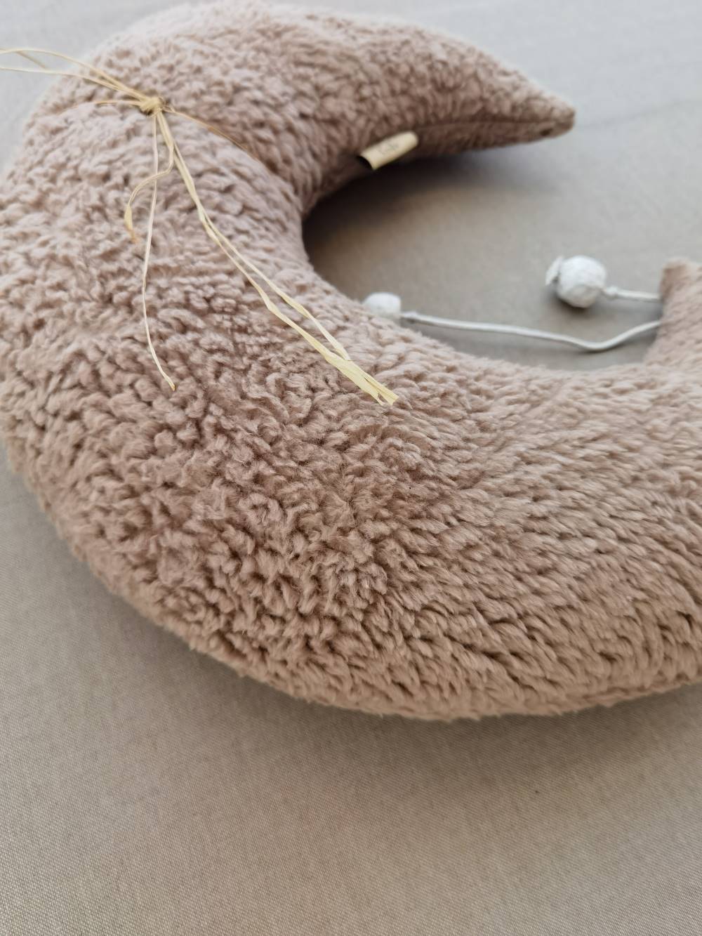 Selectionkreativ - Mondkissen in Braun Beigeton