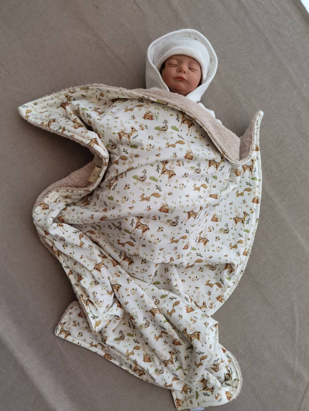 Selectionkreativ - babydecke mit baby am bild