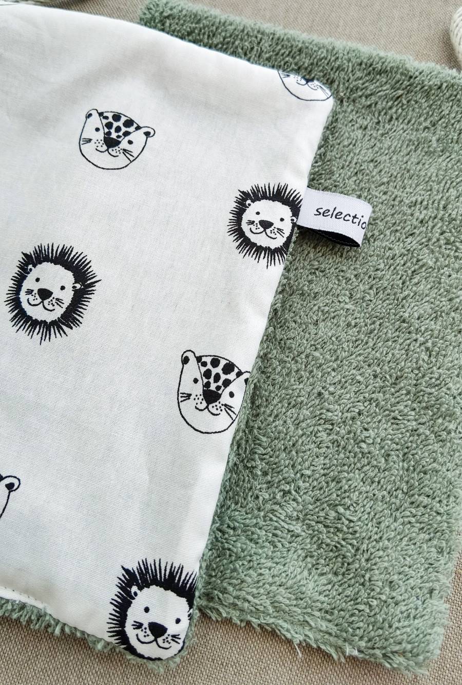 Selectionkreativ - WashPads Frottee in flauschiger Oberfläche