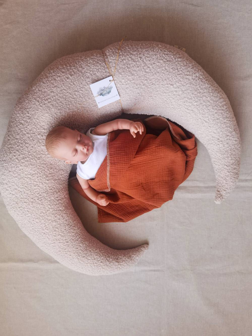 Selectionkreativ - Baby kann man auch im Stillmond ablegen und so als Abgrenzung verwenden 