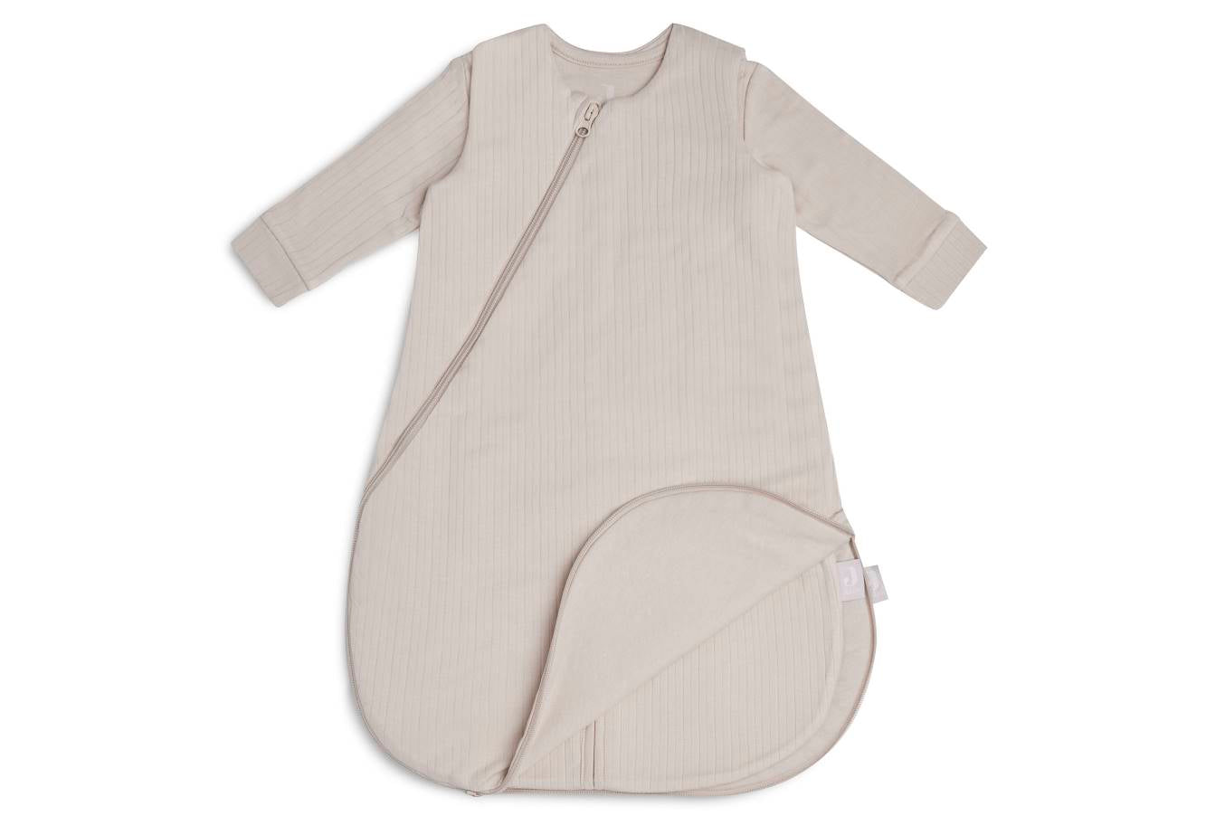 Selectionkreativ - Schlafsack von jollein in der Farbe Beige mit kuschelweichem Stoff 
